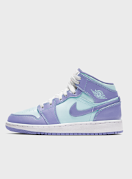 Jordan, Air Jordan 1 Mid purple pulse/arctic punch/glacier blue, black, Image 1 of 4
