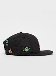 Grimey, Snipes x Grmy True Roots Snapback Cap, zwart, Afbeelding 3 van 5