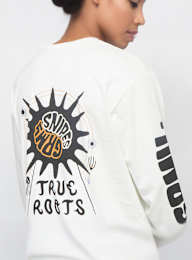 Grimey, Snipes x Grmy True Roots Long Sleeve Tee, wit, Afbeelding 6 van 7