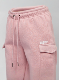 SNIPES, Small Logo Essential Tight Cargo Sweatpants, lichtroze, Afbeelding 5 van 6