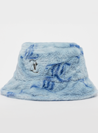 Juicy Couture, Fleur Fur Bucket Hat, blauw, Afbeelding 1 van 3