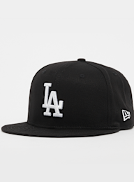 New Era, 59Fifty Side Patch MLB Los Angeles Dodgers, zwart, Afbeelding 1 van 4