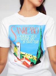 On Vacation, Sanremo Ladies T-Shirt, wit, Afbeelding 4 van 5