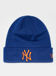 New Era, League Essential Cuff Beanie MLB New York Yankees, niebieski, Obraz 1 z 2