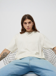 Karl Kani, Small Signature Essential Tee, wit, Afbeelding 1 van 5