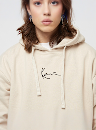 Karl Kani, Small Signature Essential Hoodie, beige, Afbeelding 3 van 5