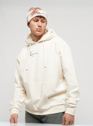 Karl Kani, Small Signature Essential Hoodie off white, wit, Afbeelding 1 van 5