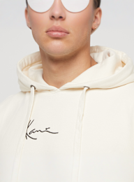 Karl Kani, Small Signature Essential Hoodie off white, white, Image 3 of 5