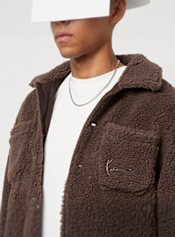 Karl Kani, Metal Signature Teddy Shirt, brązowy, Obraz 3 z 5