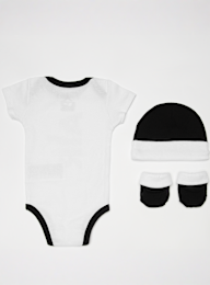 Jordan, Black & Gold Blanket Set (4 Pack), zwart, Afbeelding 2 van 4