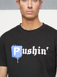 Mister Tee, Pushin P Tee, black, Image 3 of 4