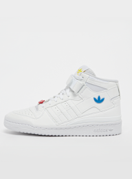 adidas Originals, Forum Mid Sneaker (GS), wit, Afbeelding 1 van 5