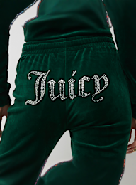 Juicy Couture, Tina Track Pants, zielony, Obraz 4 z 5