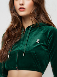 Juicy Couture, Madison Hoodie, groen, Afbeelding 3 van 5