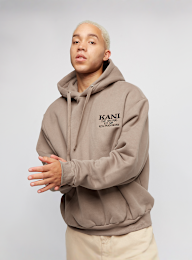 Karl Kani, Chest Retro OS Heavy Sweat Hoodie, szary, Obraz 1 z 5