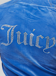 Juicy Couture, MADISON HOODIE ALMOND BLOSSOM, blue, Image 4 of 5