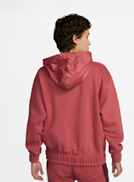 Nike, Sportswear Icon Clash 1/4-Zip Fleece Hoodie, rood, Afbeelding 2 van 6