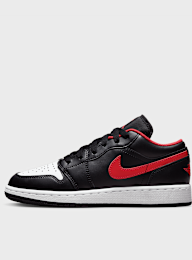 Jordan, Air Jordan 1 Low (GS), zwart, Afbeelding 1 van 8