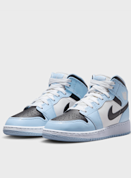 Jordan, Jordan 1 Mid (GS), blue, Image 4 of 8