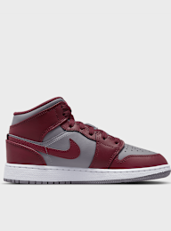 Jordan, Air Jordan 1 Mid (GS), red, Image 2 of 8