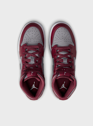 Jordan, Air Jordan 1 Mid (GS), red, Image 6 of 8