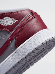 Jordan, Air Jordan 1 Mid (GS), red, Image 8 of 8