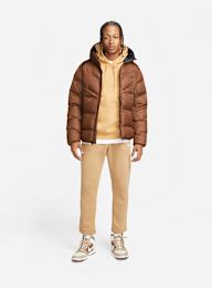 Nike, Sportswear Club Fleece Hoodie, beige, Image 5 of 5