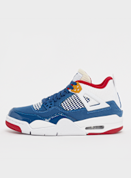 Jordan, Air Jordan 4 Retro (GS) black/fire red/deep royal blue, blue, Image 1 of 5