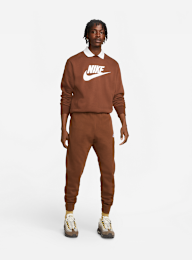 Nike, Sportswear Club Fleece Joggers, bruin, Afbeelding 6 van 6