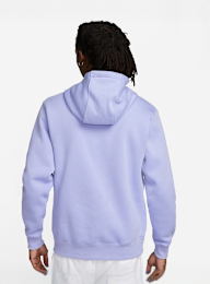 Nike, Sportswear Club Fleece Hoodie, purple, Image 2 of 6