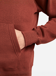 Nike, Sportswear Club Fleece Hoodie, brown, Image 4 of 5