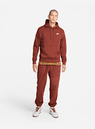Nike, Sportswear Club Fleece Hoodie, brown, Image 5 of 5