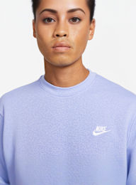 Nike, Sportswear Club Fleece Crew, purple, Image 3 of 4
