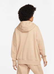Nike, Sportswear Phoenix Fleece FZ Oversize Hoodie, beż, Obraz 2 z 6