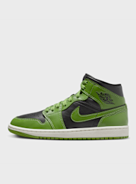 Jordan, WMNS Air Jordan 1 Mid, black, Image 1 of 8