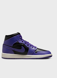 Jordan, WMNS Air Jordan 1 Mid, black, Image 2 of 8
