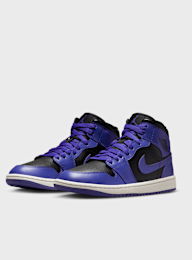 Jordan, WMNS Air Jordan 1 Mid, black, Image 4 of 8