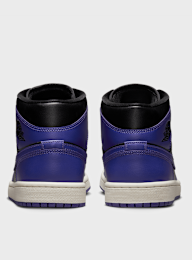 Jordan, WMNS Air Jordan 1 Mid, black, Image 5 of 8