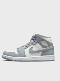 Jordan, WMNS Air Jordan 1 Mid, grey, Image 1 of 8