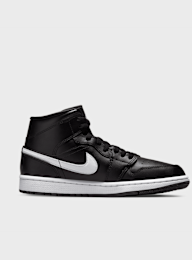 Jordan, WMNS Air Jordan 1 Mid, black, Image 2 of 8