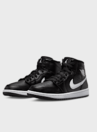 Jordan, WMNS Air Jordan 1 Mid, black, Image 4 of 8