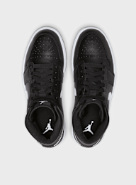 Jordan, WMNS Air Jordan 1 Mid, black, Image 6 of 8