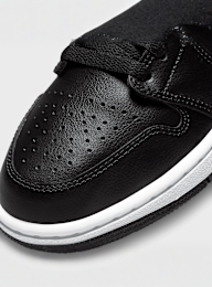 Jordan, WMNS Air Jordan 1 Mid, black, Image 7 of 8