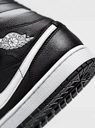 Jordan, WMNS Air Jordan 1 Mid, black, Image 8 of 8