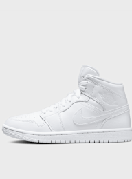 Jordan, WMNS Air Jordan 1 Mid, white, Image 1 of 8