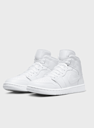 Jordan, WMNS Air Jordan 1 Mid, white, Image 4 of 8