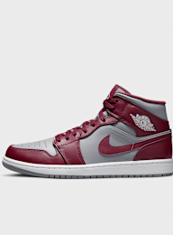 Jordan, Air Jordan 1 Mid, czerwony, Obraz 1 z 8