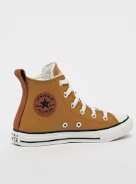 Converse, Chuck Taylor All Star Lined Leather (PS), geel, Afbeelding 3 van 5