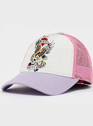 Ed Hardy, ‘NYC’ Twill Front & Mesh Trucker, multicolor, Afbeelding 1 van 4