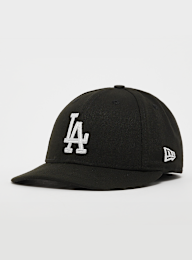 New Era, 59Fifty Low Profile Raised from Concrete MLB LA Dodgers, zwart, Afbeelding 1 van 3